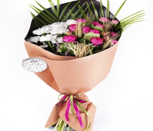 Papatya Çardak Gül Mevsim Buketi